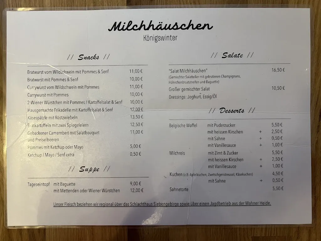 Menu_Milchhäuschen Königswinter_Königswinter_image_2