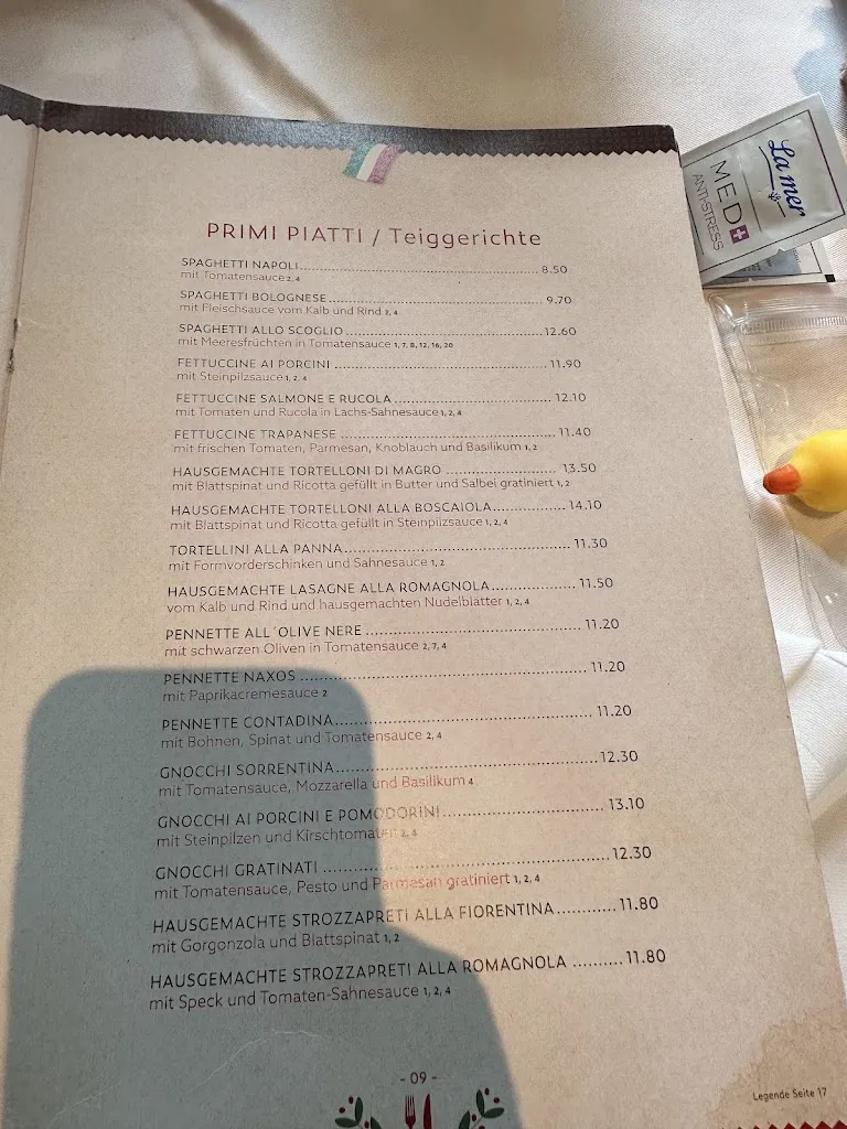 Menu_Restaurant Trattoria Italiana_Lech_immagine_2