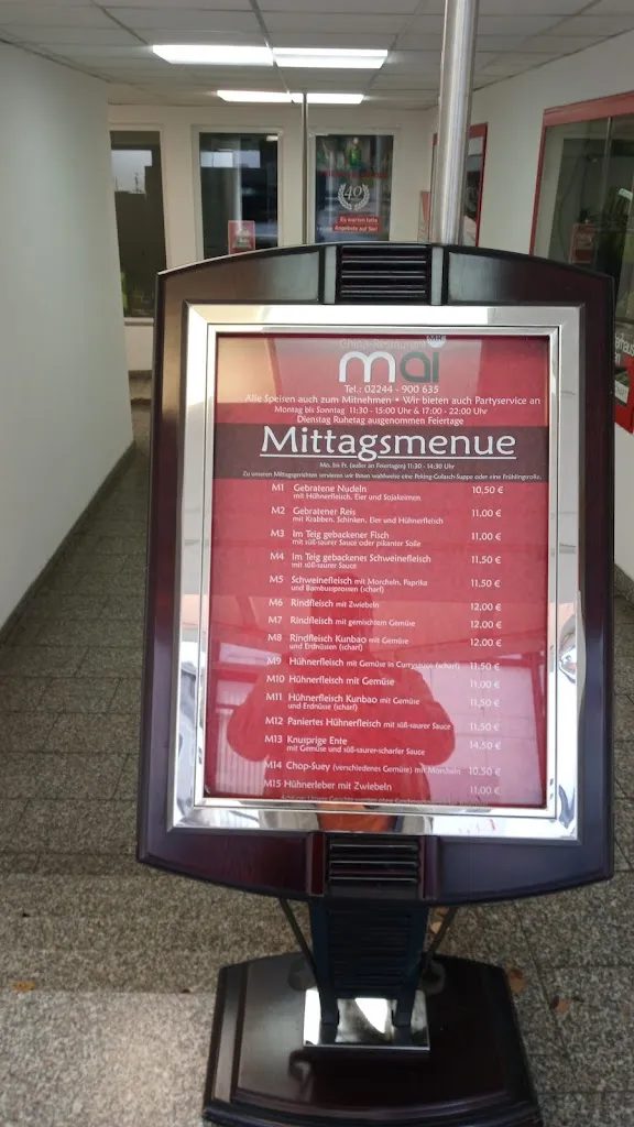 Menü_Mr. Mai China Restaurant_Königswinter_Bild_1
