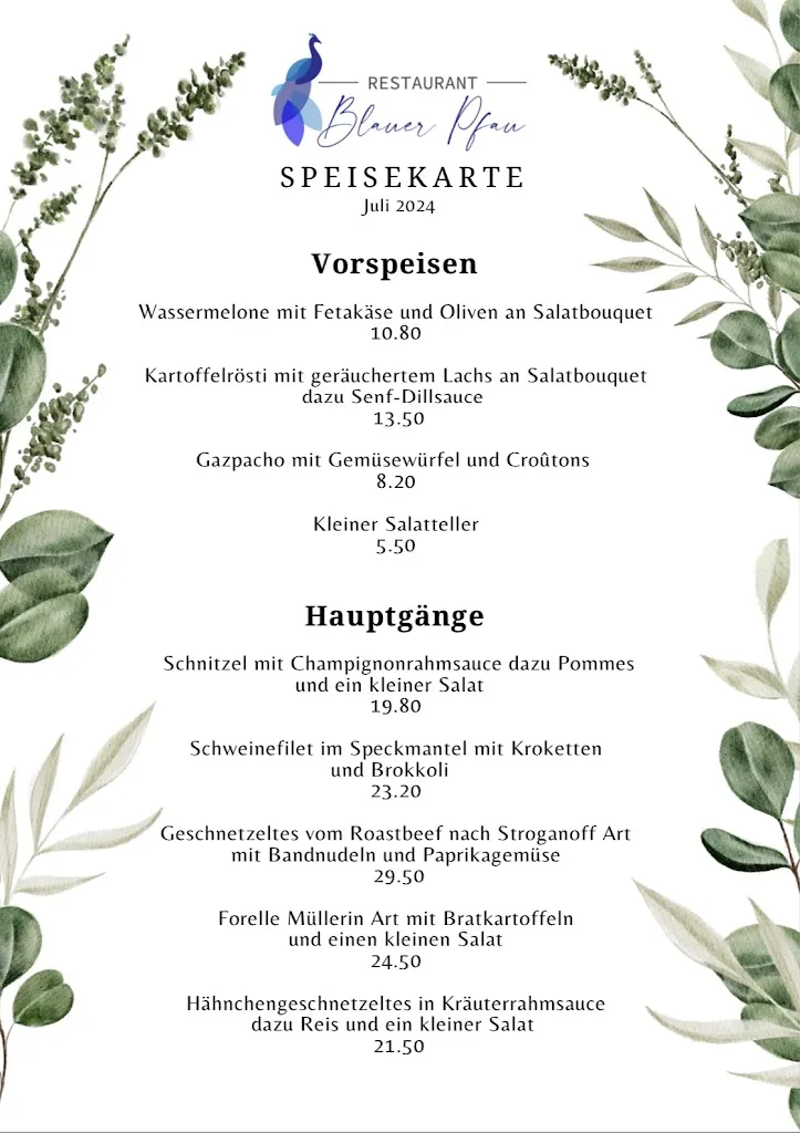 Menu_Restaurant Blauer Pfau_Kreuztal_image_2