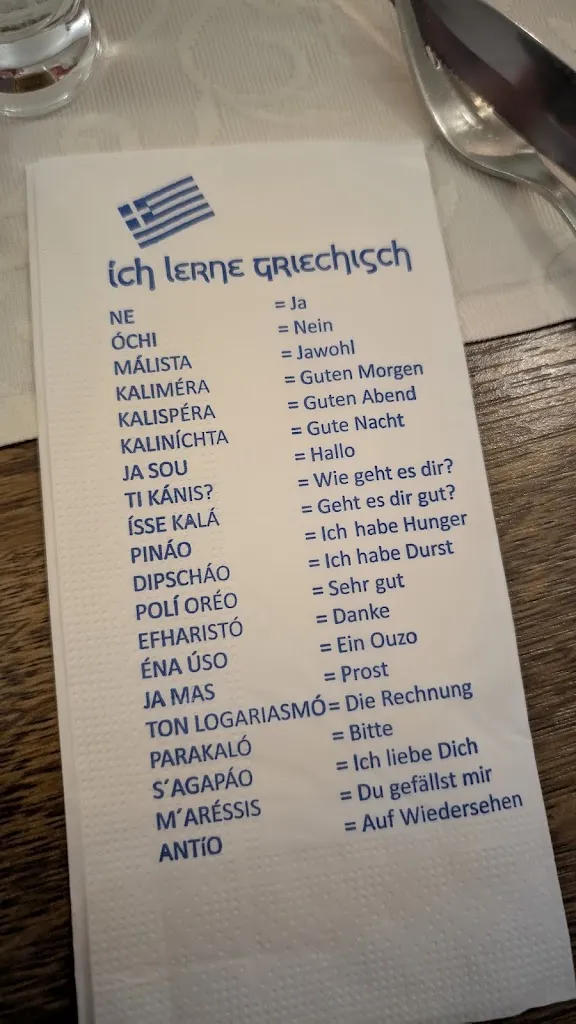 Menu_Restaurant Olymp - Paraskevas Pantelidis_Kreuztal_immagine_2