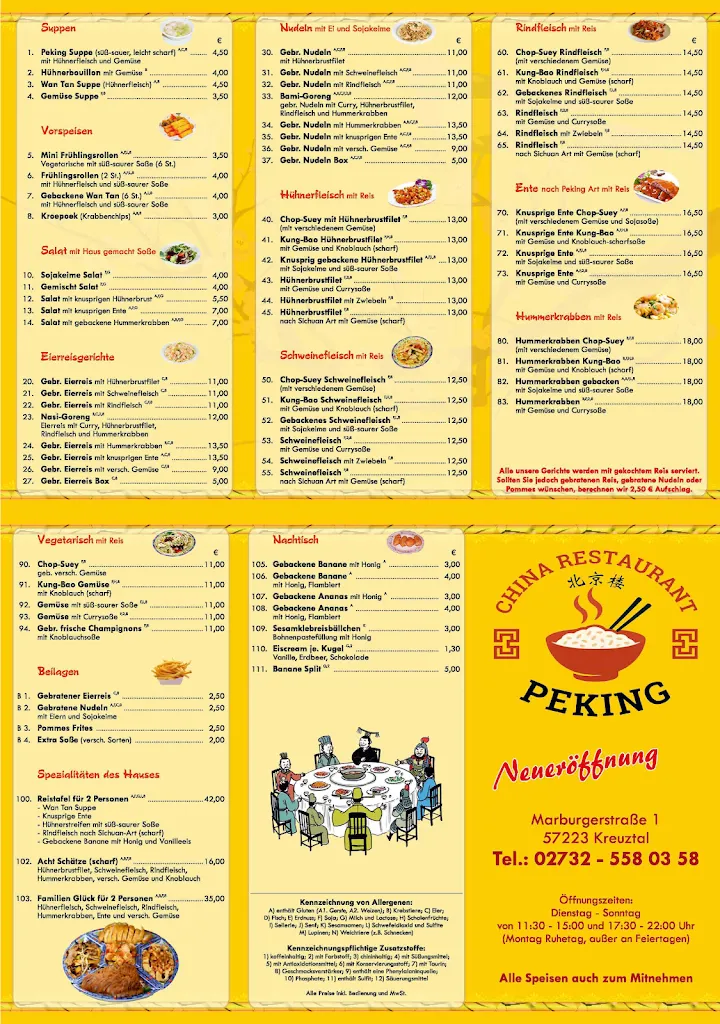 Menu_China Restaurant Peking_Kreuztal_image_1