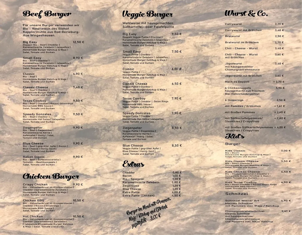 Menu_Crossvalley Burgers - 100 % Bio Beef Burger_Kreuztal_immagine_2