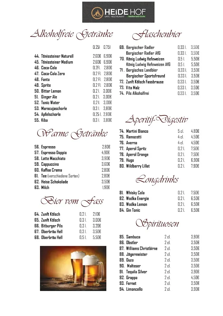 Menu_Restaurant Heide Hof_Kürten_immagine_1