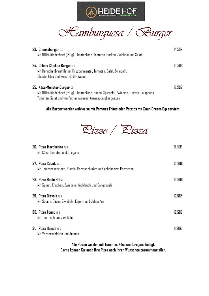 Menu_Restaurant Heide Hof_Kürten_immagine_4