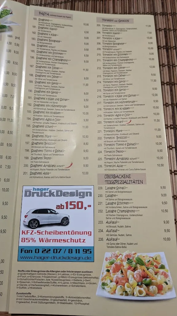 Menu_Bistro-Restaurant Magnolia_Kürten_image_1