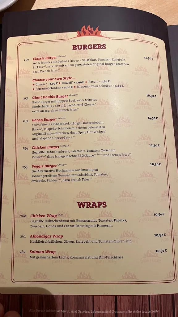 Menu_Franco's kitchen_Kürten_immagine_3