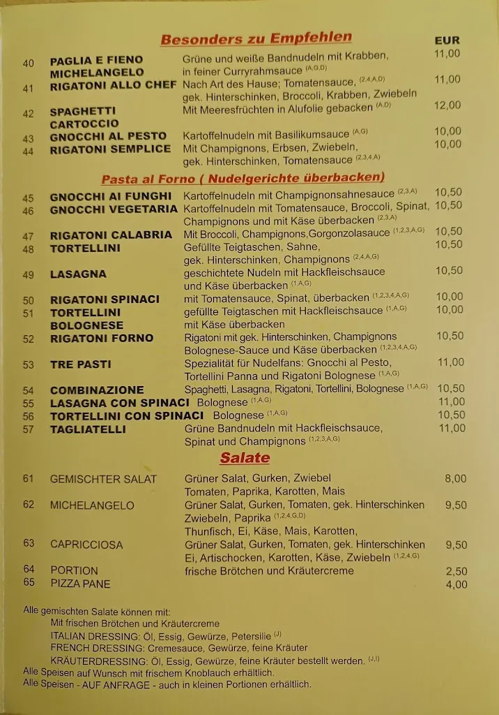 Menu_Pizzeria Michelangelo, Kürten_Kürten_image_4