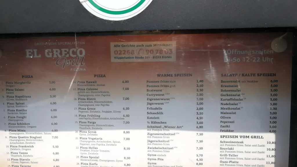 Menu_El Greco Grill_Kürten_immagine_4