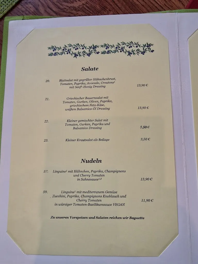 Menu_Grüne Olive_Ladbergen_image_1
