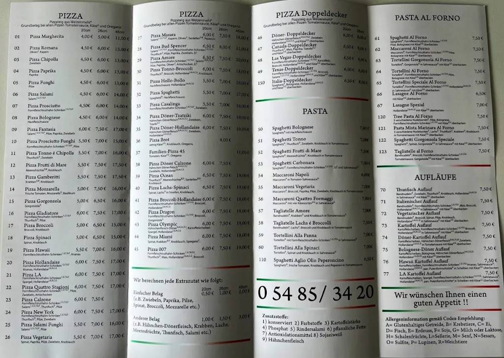 Menu_Pizzeria Amore_Ladbergen_image_1