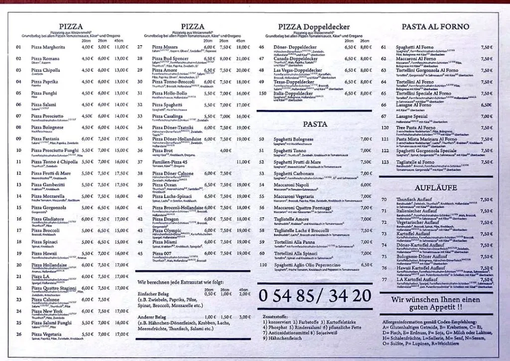 Menu_Pizzeria Amore_Ladbergen_image_2