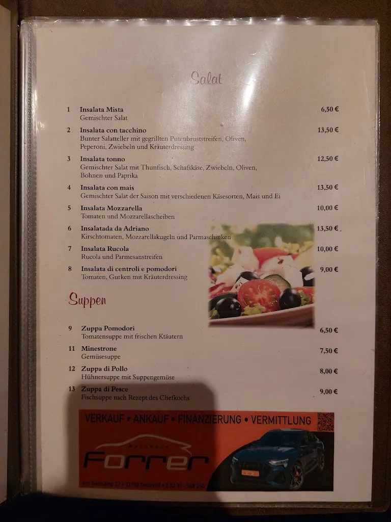 Menu_Restaurant Da Adriano_Lage_image_1