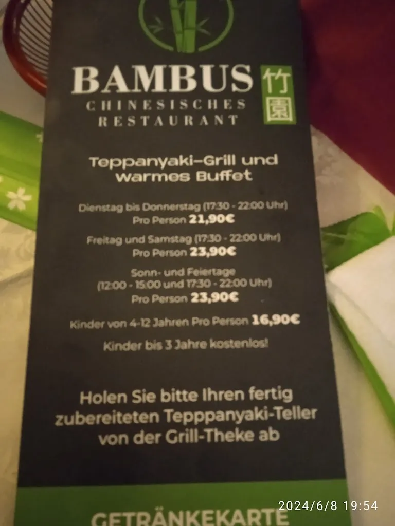 Menu_Restaurant Bambus_Lage_immagine_1