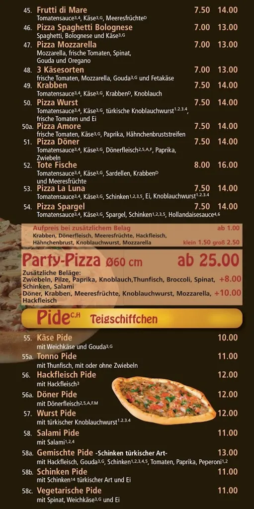 Menu_La Luna Grill Restaurant, Lage_Lage_immagine_1