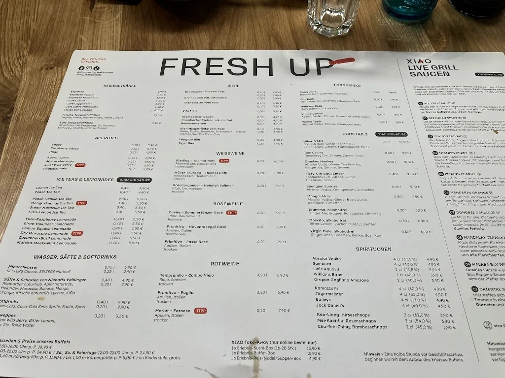 Menu_XIAO Krefeld_Krefeld_immagine_4