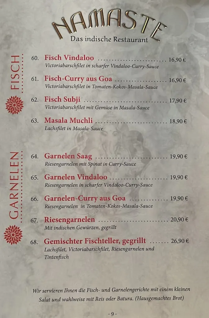 Menu_Restaurant Namaste_Krefeld_image_4