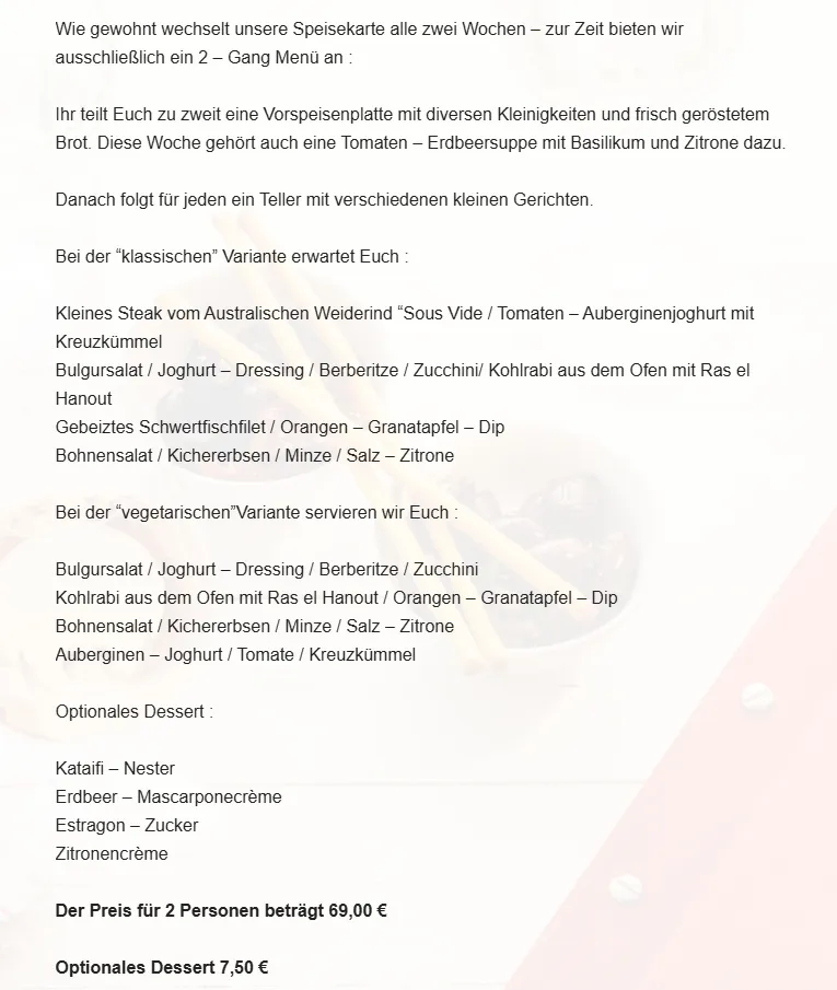 Menu_Restaurant GLOBETROTTER_Krefeld_image_1