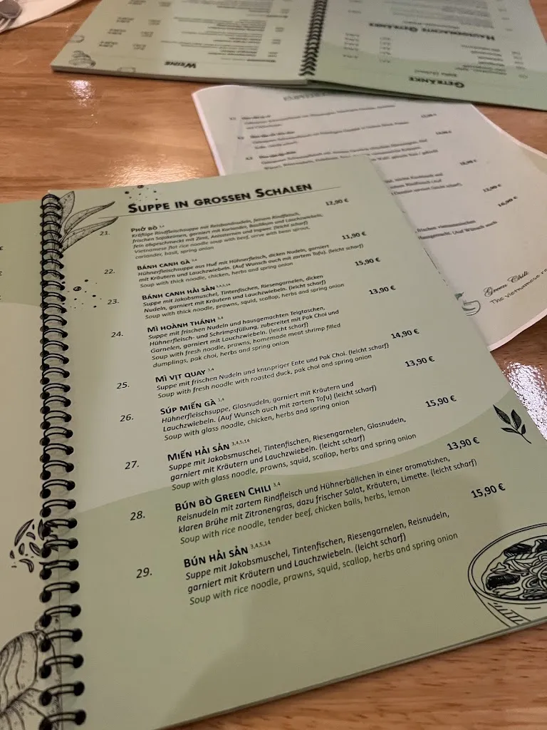 Menu_Green Chili_Krefeld_image_1