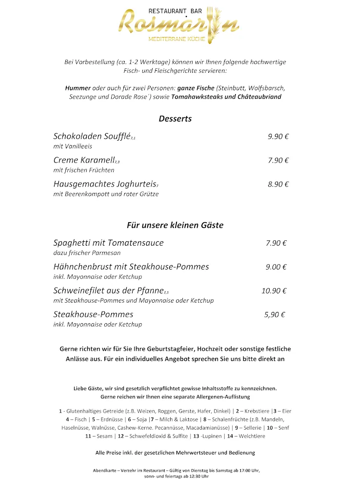 Menu_Rosmarin - Restaurant & Bar_Krefeld_image_3