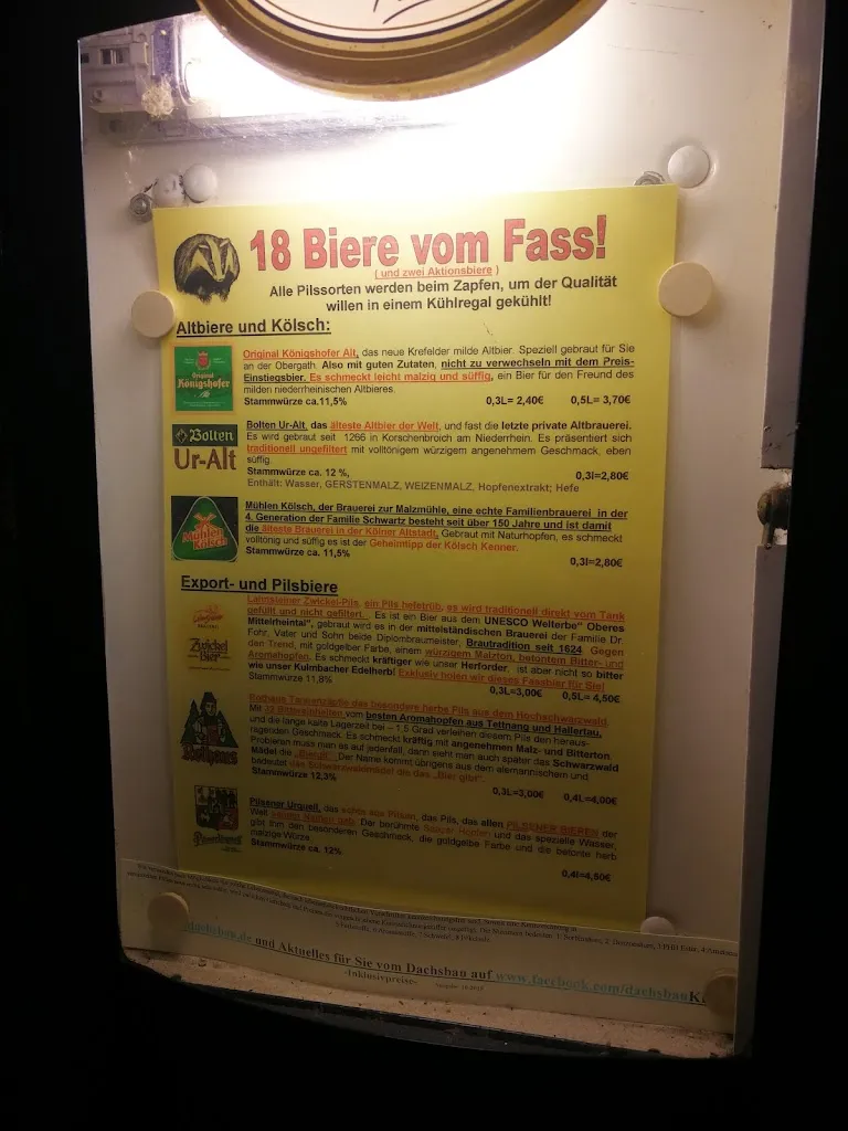 Menu_Restaurant Dachsbau_Krefeld_immagine_3