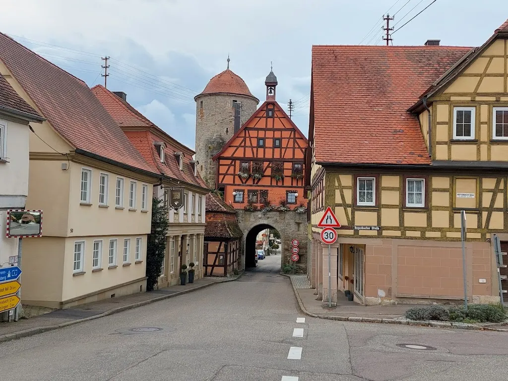 Gasthof zur Post restaurant in Langenburg