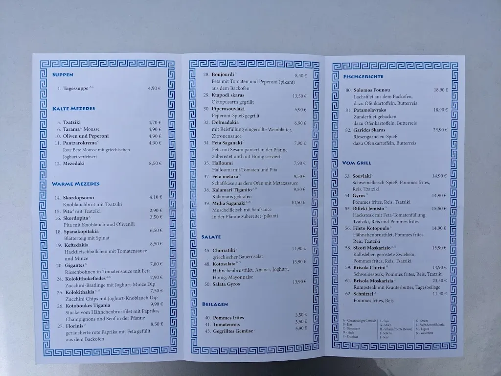 Menu_Der Grieche Unter den Linden_Legden_image_1