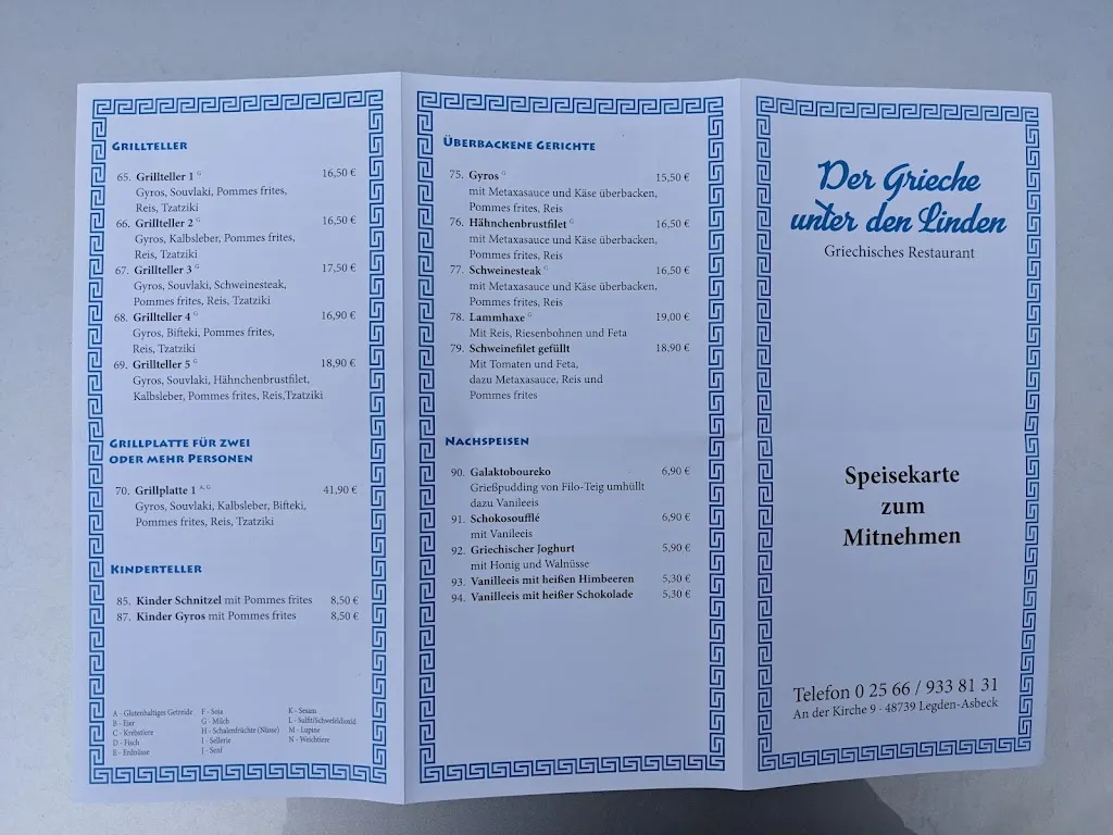 Menu_Der Grieche Unter den Linden_Legden_image_2
