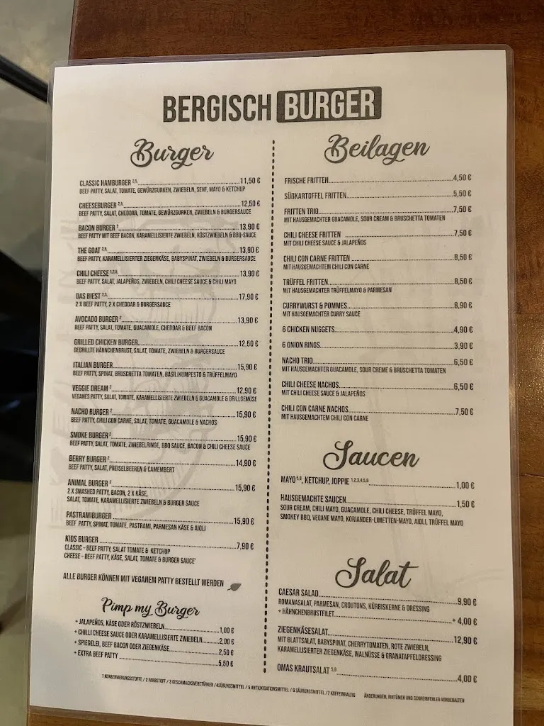 Menu_Bergisch Burger_(Rheinland)_image_1