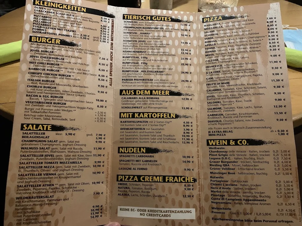 Menu_Jovel Bar-Bierhaus-Restaurant_Lemgo_immagine_2