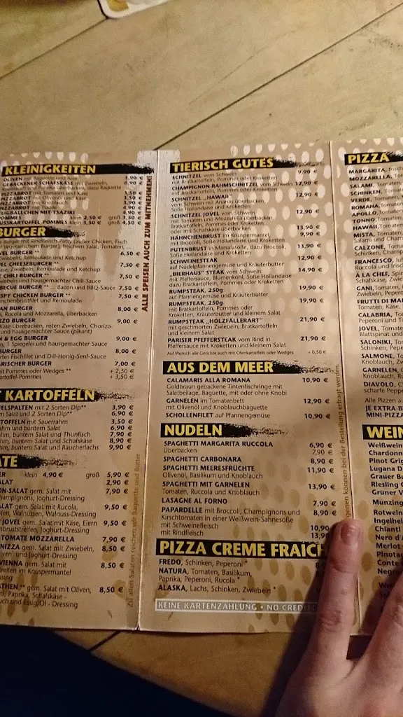 Menu_Jovel Bar-Bierhaus-Restaurant_Lemgo_immagine_4