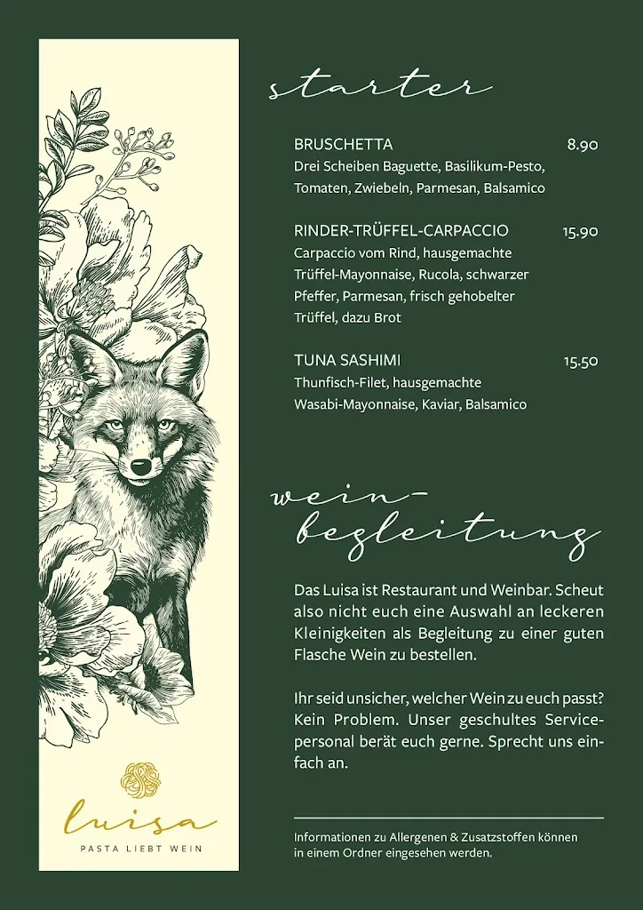 Menu_Luisa | Pasta liebt Wein_Lemgo_immagine_1