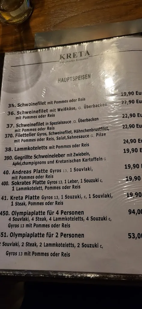 Menu_Restaurant Kreta_Lemgo_image_1