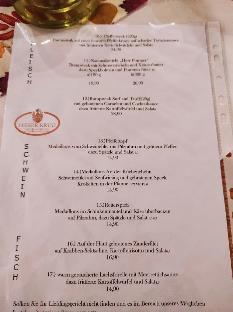 Menu_Gaststätte Leeser Krug_Lemgo_image_1