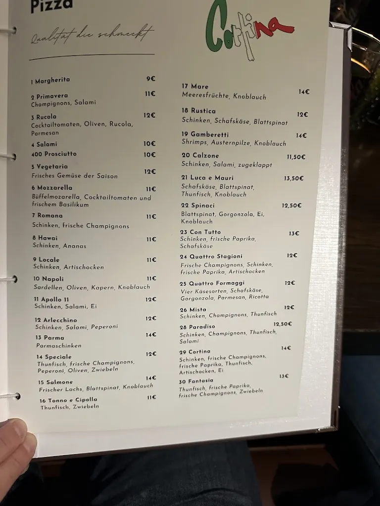 Menu_Ristorante Cortina_Leopoldshöhe_immagine_1