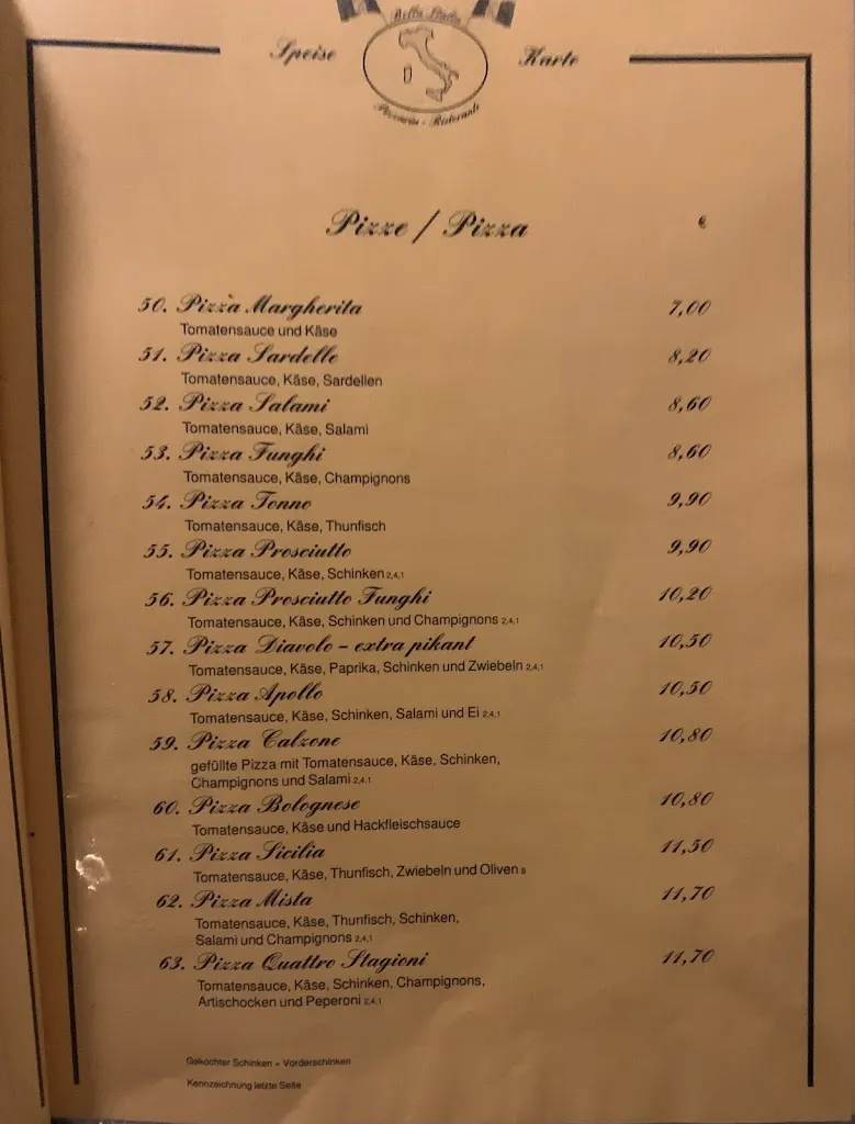 Menu_Pizzeria Restaurant Bella Italia_Leopoldshöhe_image_1