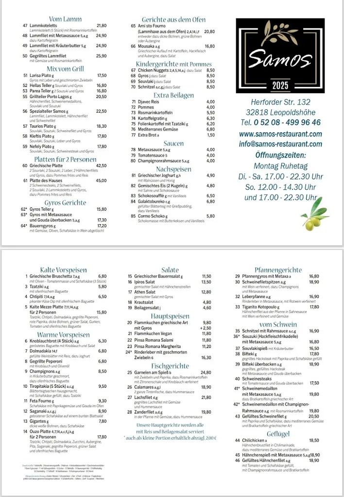 Menu_Samos Restaurant_Leopoldshöhe_image_1