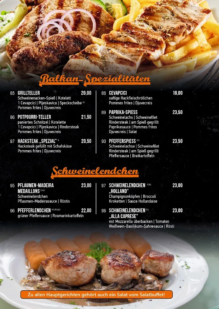 Menu_Zur Post - Hotel -Restaurant Leopoldshöhe_Leopoldshöhe_image_1