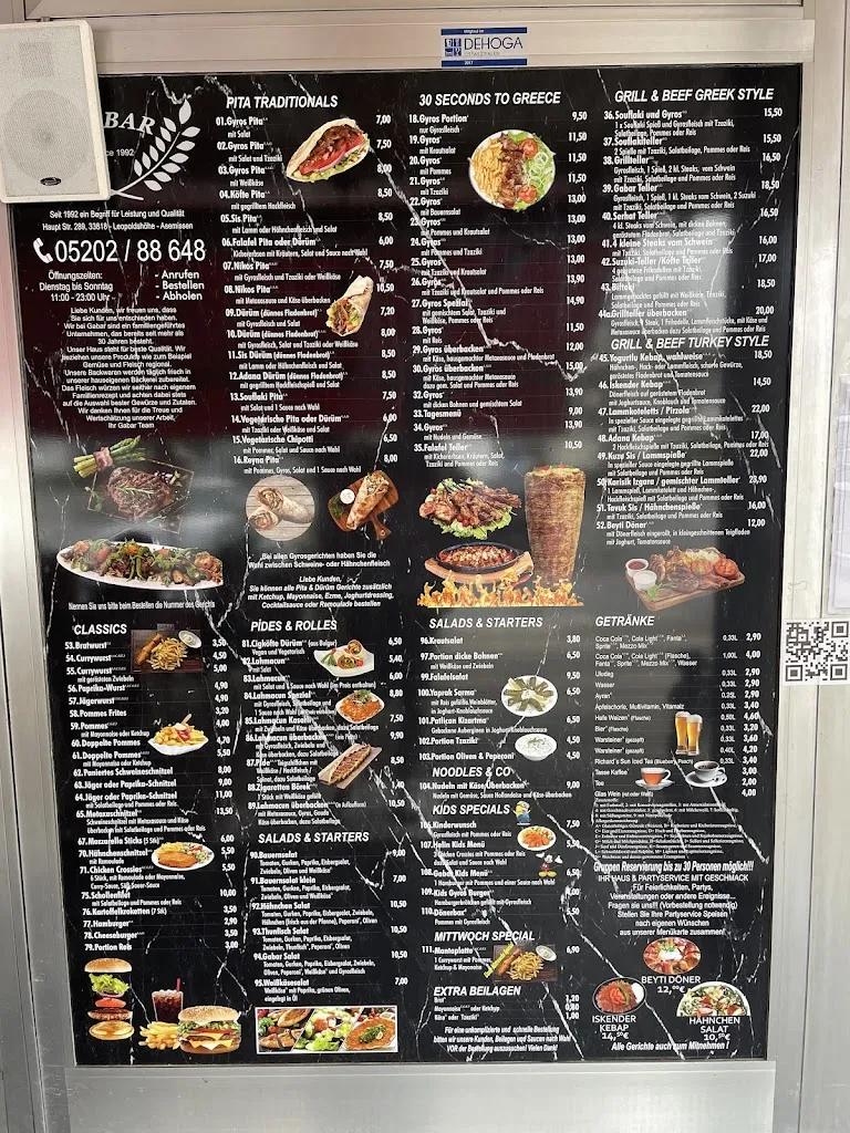 Menu_Gabar Grill_Leopoldshöhe_immagine_3