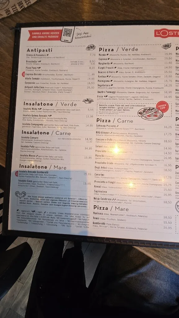 Menu_L'Osteria Langenfeld__image_1