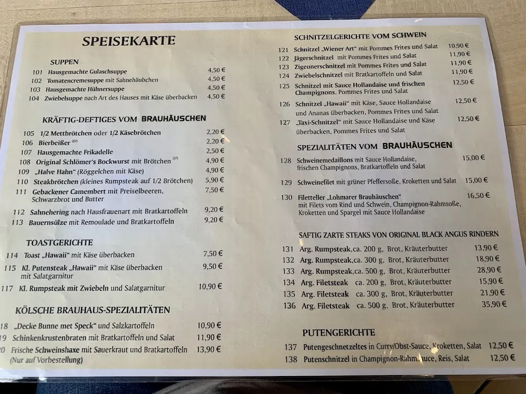 Menu_Lohmarer Brauhäuschen_Lohmar_image_2