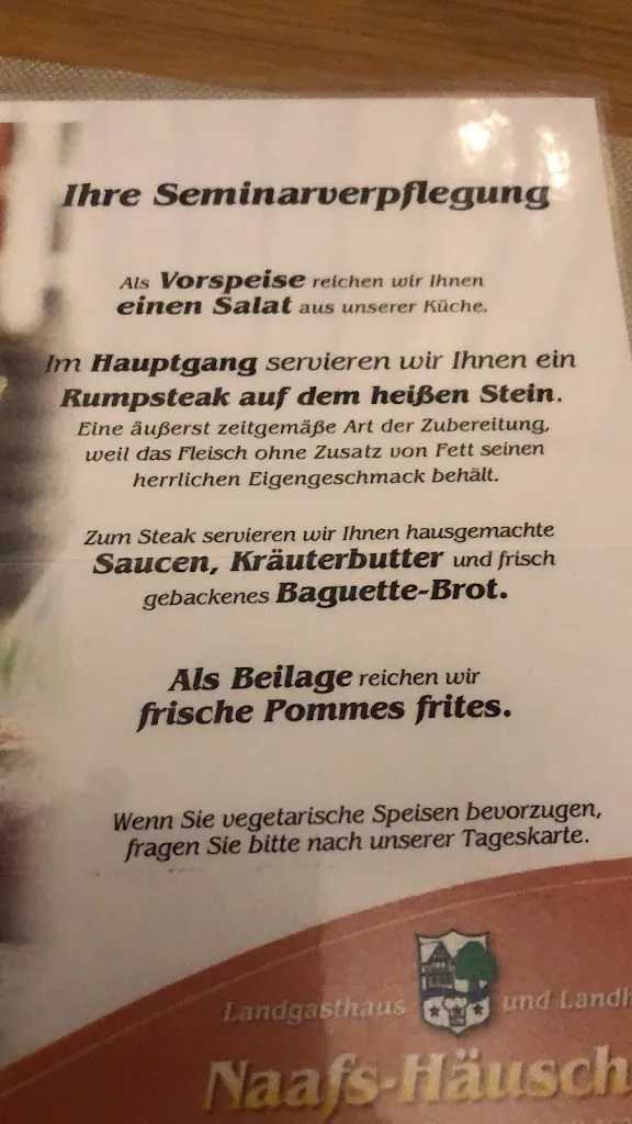 Menu_Naafs-Häuschen: Schänke & Stuben, Sommer-Biergarten_Lohmar_immagine_2