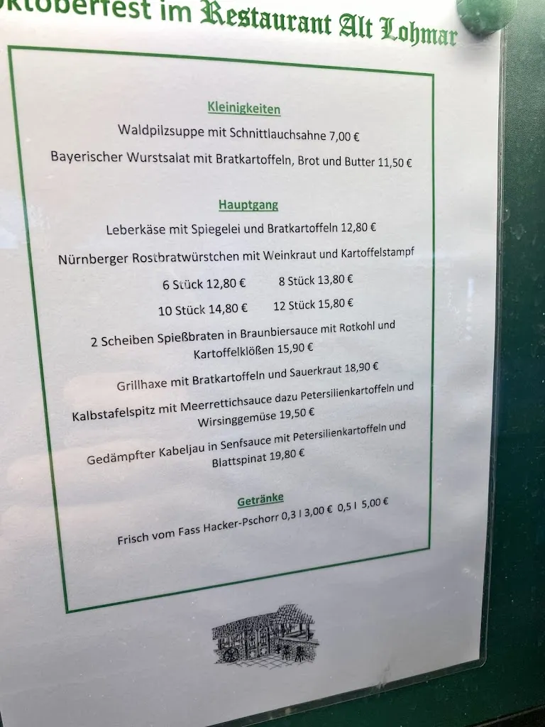 Menu_Restaurant Alt Lohmar_Lohmar_image_1