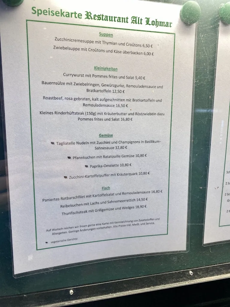 Menu_Restaurant Alt Lohmar_Lohmar_image_3