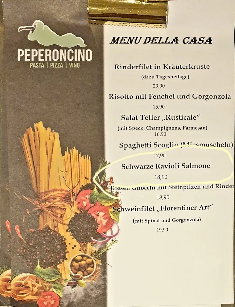 Menu_Ristorante Peperoncino | Italienisches Restaurant | Leverkusen_Leverkusen_image_4