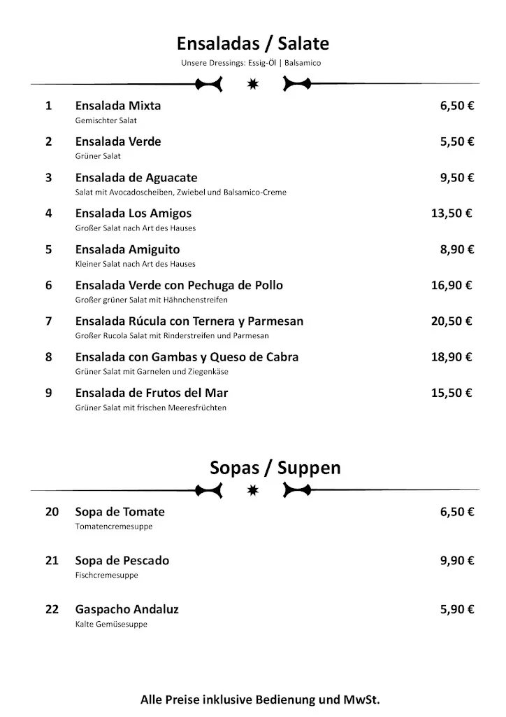 Menu_Los Amigos_Leverkusen_immagine_1