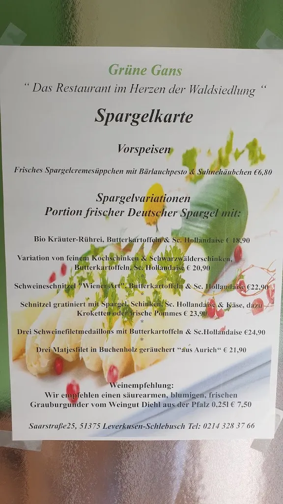 Menu_Grüne Gans_Leverkusen_image_1