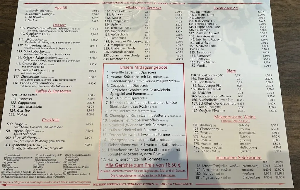 Menu_Restaurant Balkan / Leverkusen_Leverkusen_image_2