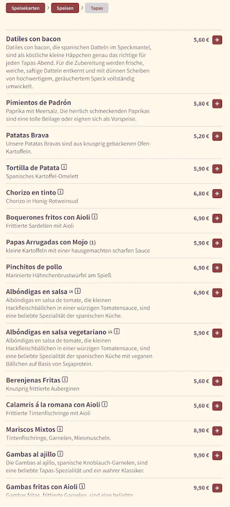 Menu_Tapas y más_Lüdenscheid_image_2