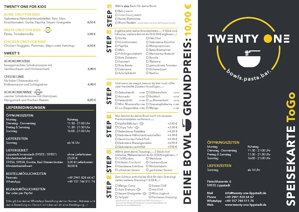 Menu_Twenty-One Lippstadt_Lippstadt_immagine_4